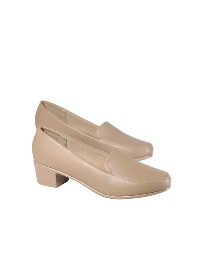 SD.Felano SD Felano Women's Slip-On Low Block Heel Shoes – Comfortable, Stylish, and Durable with Cushioned Footbed | Perfect for Office, Casual, and Formal Outfits, Ideal for Daily Use  - Image 1