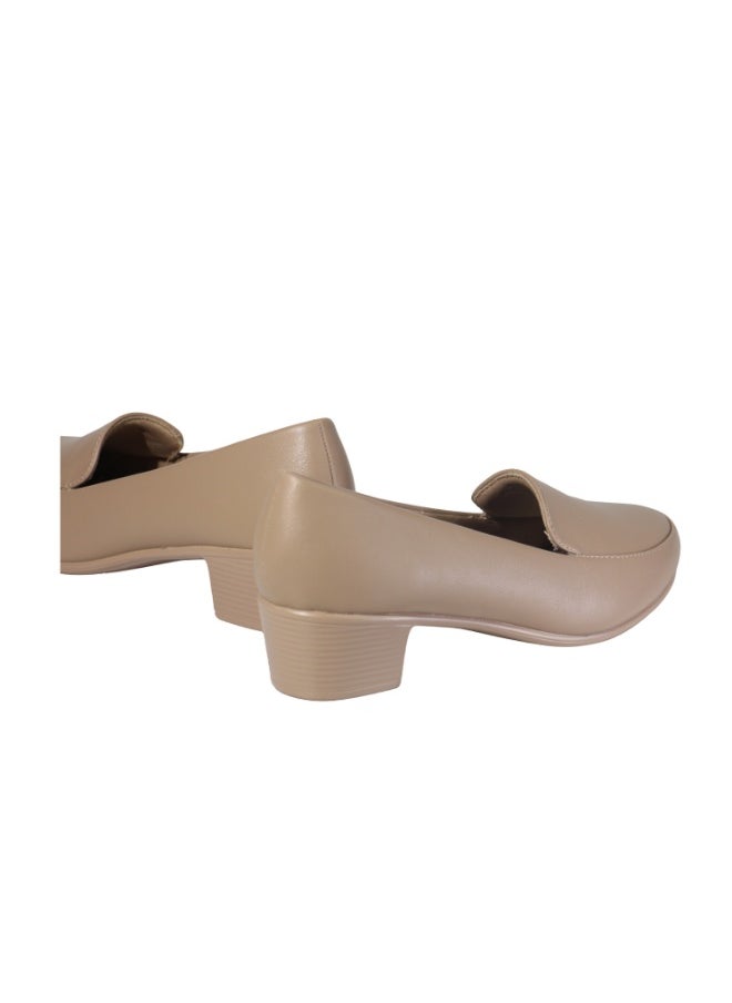 SD.Felano SD Felano Women's Slip-On Low Block Heel Shoes – Comfortable, Stylish, and Durable with Cushioned Footbed | Perfect for Office, Casual, and Formal Outfits, Ideal for Daily Use  - Image 5
