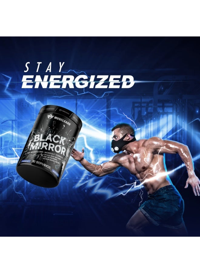 مسكليد بلاك ميرور 30 جرعة بطعم البلو راز - Image 1