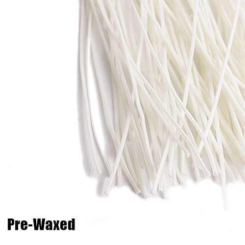 EricX Light 100 Piece Candle Wick 8" Pre-Waxed Cotton Core,for Candle Making,Candle DIY - Image 5