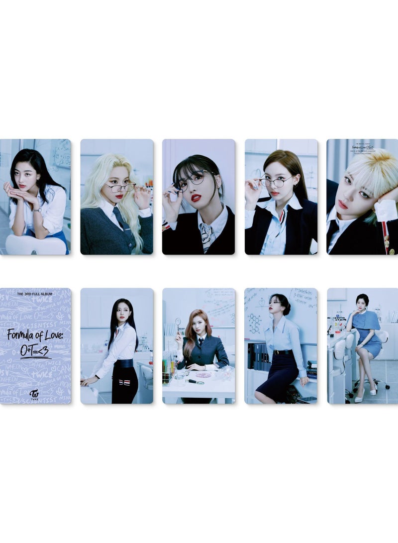 NIBEMINENT 8 Pcs Kpop TWICE Lomo Cards Card For Fans Collection Gifts - Image 1