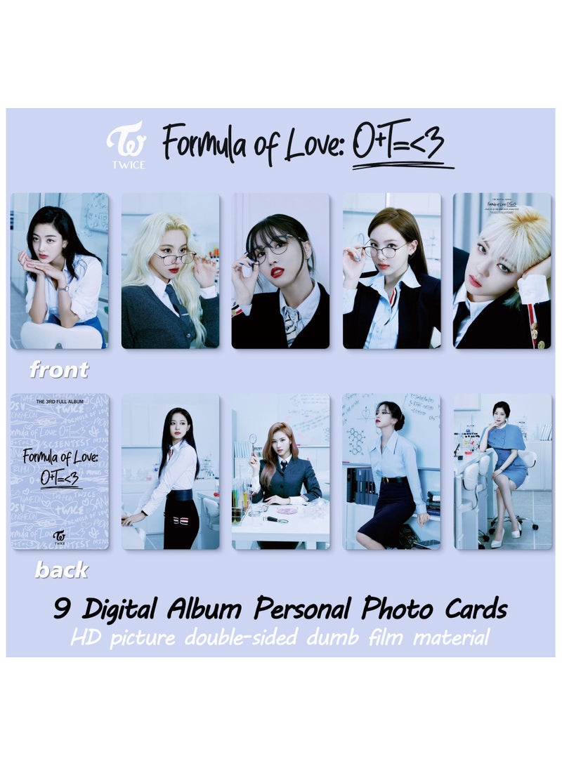 NIBEMINENT 8 Pcs Kpop TWICE Lomo Cards Card For Fans Collection Gifts - Image 2