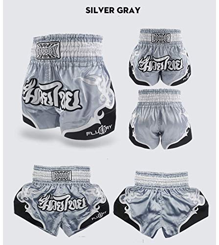 FLUORY Muay Thai Fight Shorts,MMA Shorts Clothing Training Cage Fighting Grappling Martial Arts Kickboxing Shorts Clothing - Image 3