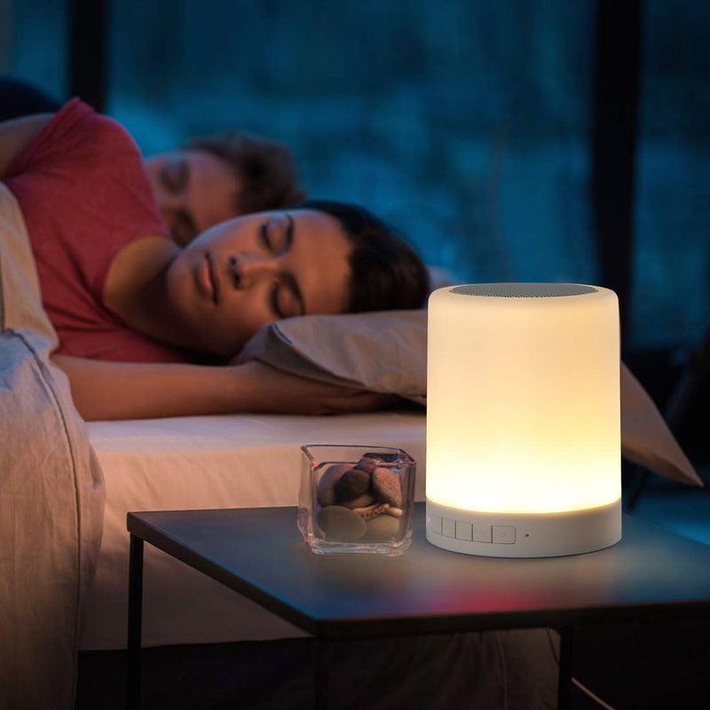 KPR Night Light Bluetooth Speaker, Portable Wireless Bluetooth Speakers, Touch Control Bedside Table Light, Outdoor Speakers Bluetooth, Best Gifts for Girl, Boy, Baby - Image 5