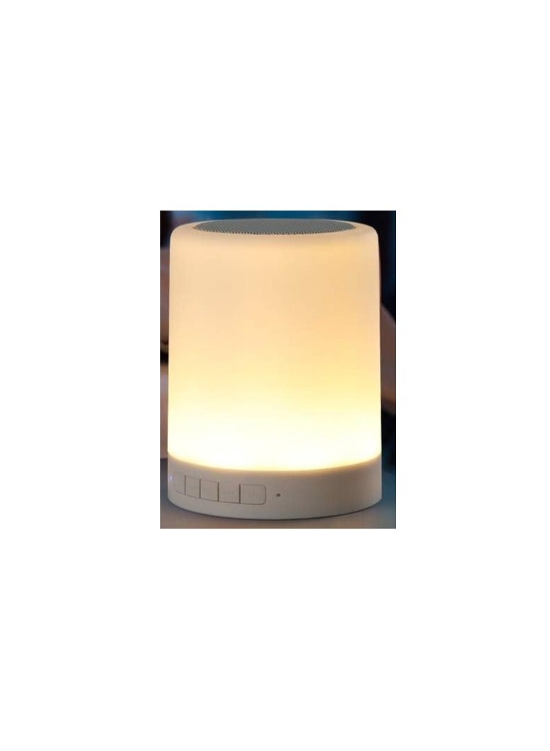KPR Night Light Bluetooth Speaker, Portable Wireless Bluetooth Speakers, Touch Control Bedside Table Light, Outdoor Speakers Bluetooth, Best Gifts for Girl, Boy, Baby - Image 1