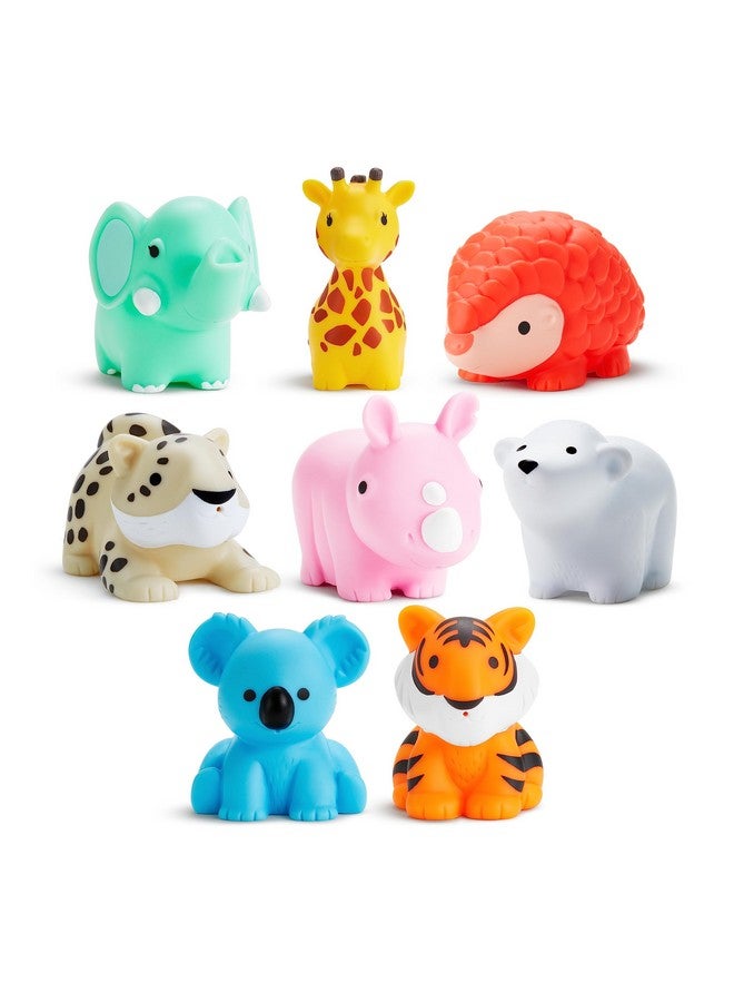 Munchkin Wild™ Animal Baby And Toddler Bath Toy Squirts 8 Pack - Image 1