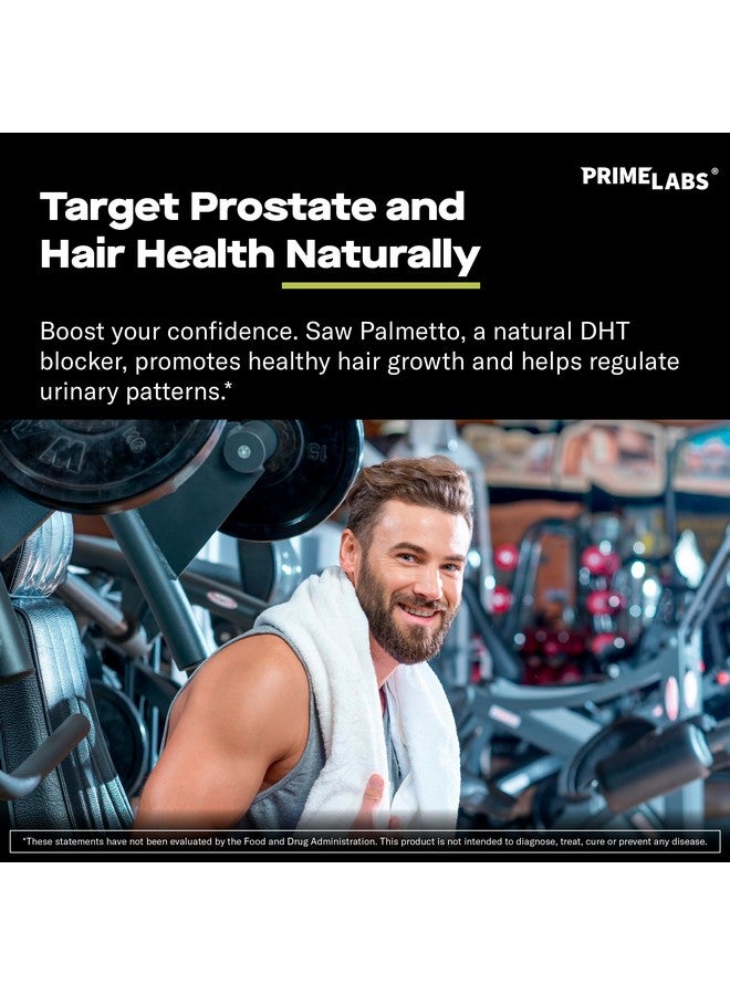 PRIME LABS Prime Labs Saw Palmetto for Men - Prostate & Urinary Health Supplement, Hair Loss Support, DHT Blocker - 20:1 High-Potency 350mg of Saw Palmetto Extract per Serving - 90 Capsules / 90-Day Supply - Image 4