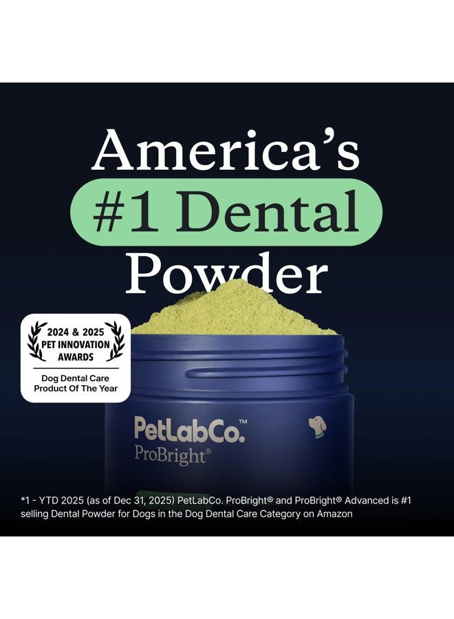 PetLab Co. ProBright Dental Powder - Dog Breath Freshener - Teeth Cleaning Made Easy – Targets Tartar & Bad Breath - Formulated for Small Dogs - Packaging May Vary - Image 3