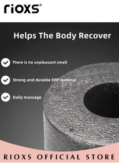 RIOXS EPP Foam Roller 5 Piece Yoga Foam Roller Set Massage Foam Roller and Ball Massage foam suit for Muscle Massage and Fitness Sports  - Image 2