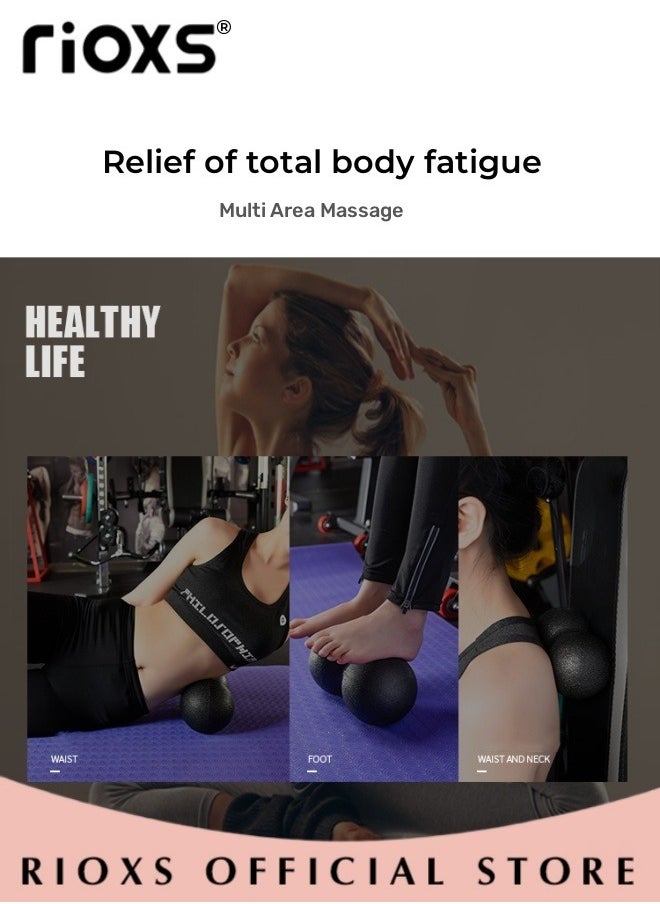 RIOXS - EPP Foam Roller 5 Piece Yoga Foam Roller Set Massage Foam Roller and Ball Massage foam suit for Muscle Massage and Fitness Sports - Image 1