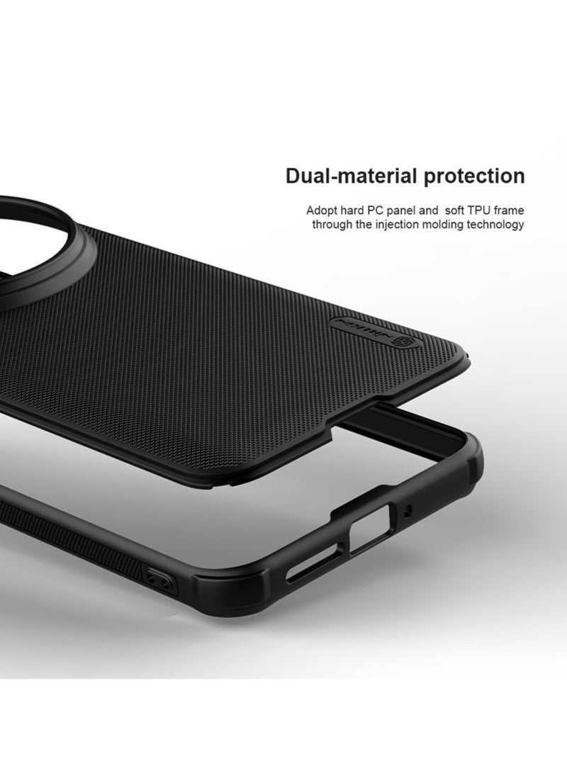 For Xiaomi 14 Ultra Case, TPU Shockproof Airbags Bumper, Matte Anti-Fingerprint Back Cover, Side Anti-Slip Handle Slim Fit Mobile Phone Case - Image 4