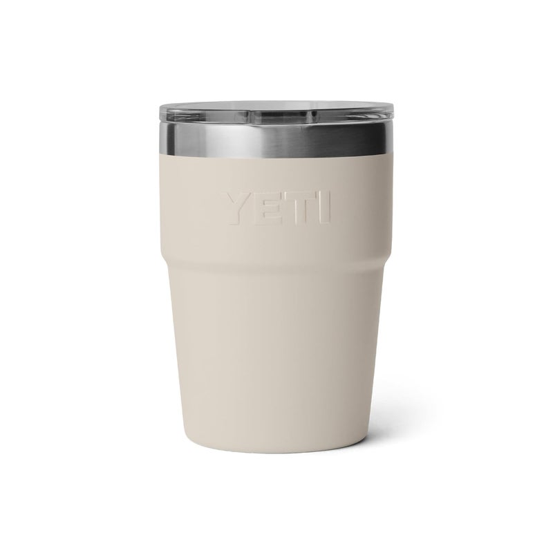 YETI Rambler 16 oz Stackable Tumbler, Vacuum Insulated, Stainless Steel with MagSlider Lid, Cape Taupe - Image 5