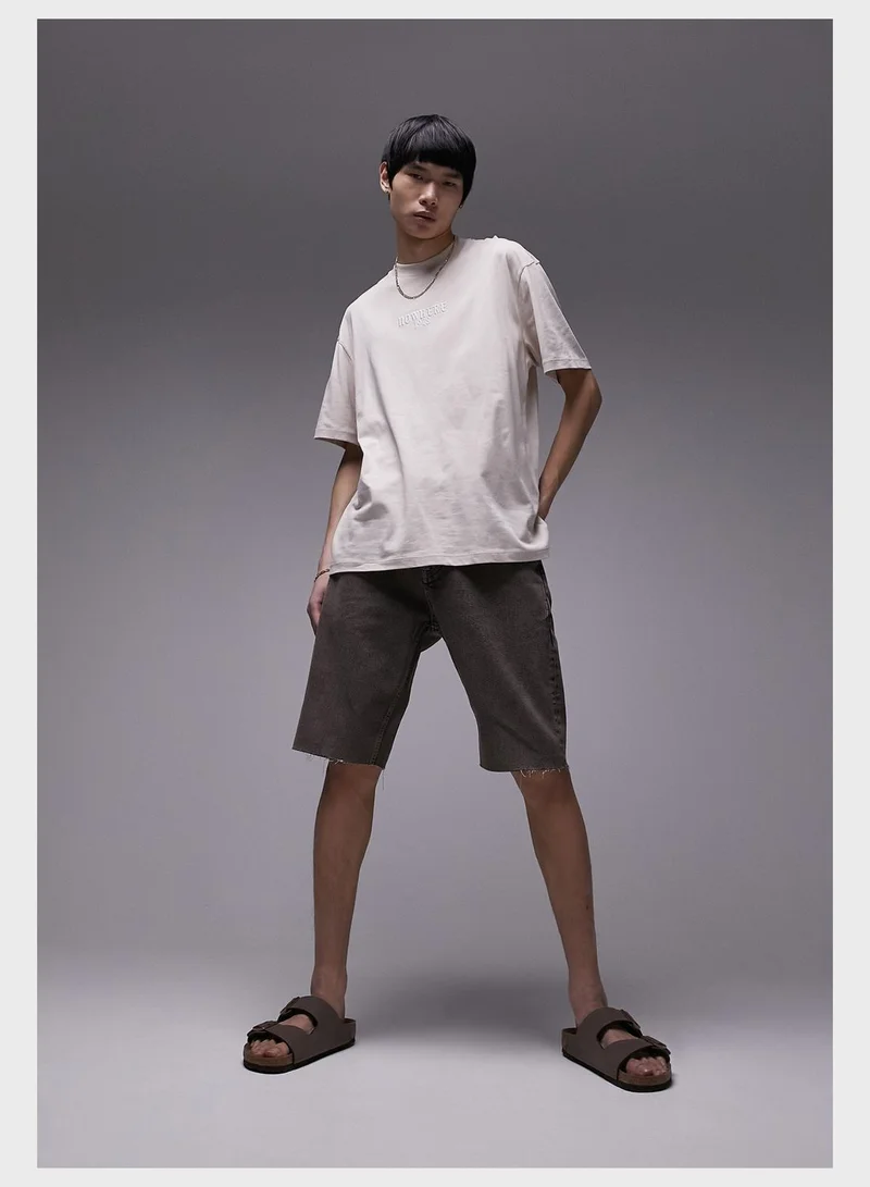 TOPMAN Crew Neck T-Shirt