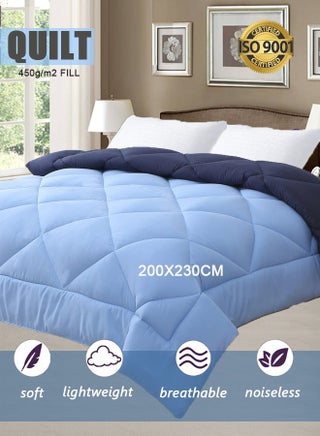 Blue Quilt King Size(200x230cm)