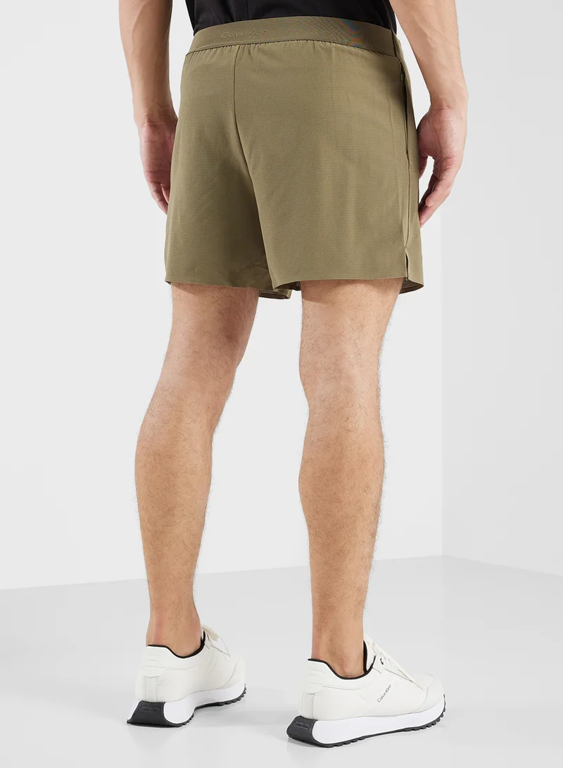 Calvin Klein Sports Gym Shorts - 5" Inseam