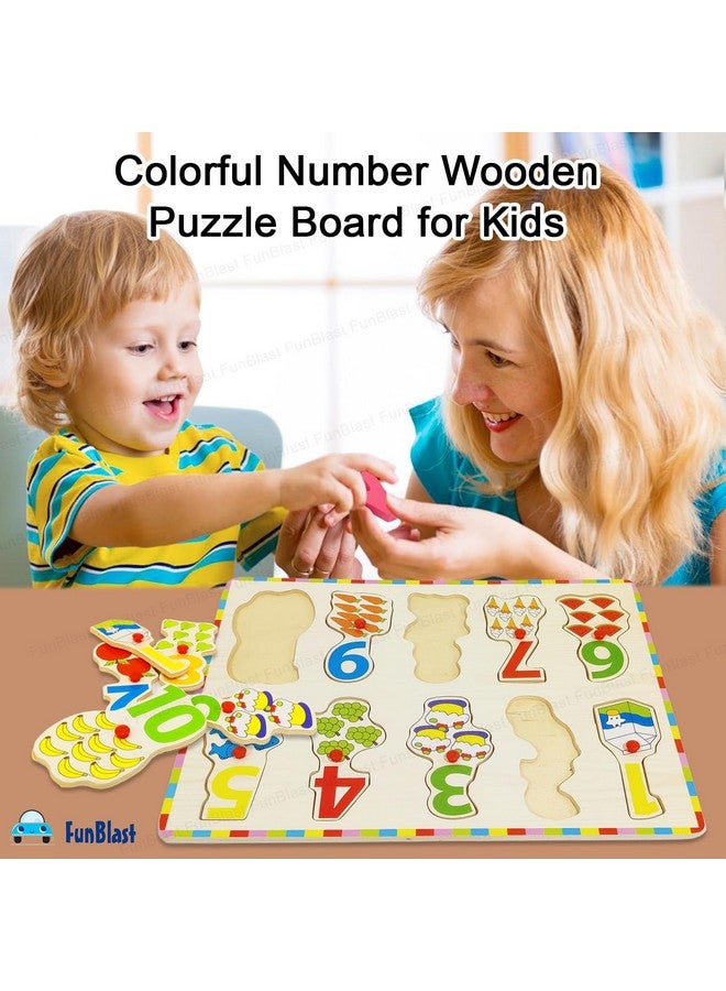 فنبلاست لوحة تعليمية خشبية ملونة من فن بلاست للأطفال مزودة بمقابض - صينية لوحة خشبية تعليمية - متعددة الألوان - Image 4