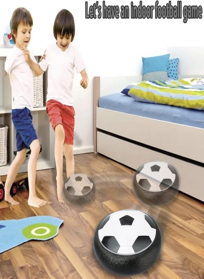 Shatanuvart Export Rechargeable Hover Football for Kids with LED Lights | Indoor Floating Air Soccer Toy with Soft Foam Bumper | Electronic Hover Ball Game for Boys and Girls (Multicolor) (Style 2) - Image 2