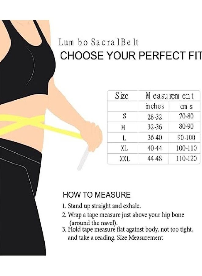 MEDTRIX LS Support Back Pain Relief Belt | Lumbar Support Brace for Men & Women | Adjustable Compression | Lower Back Support for Office, Gym & Daily Use - Image 5