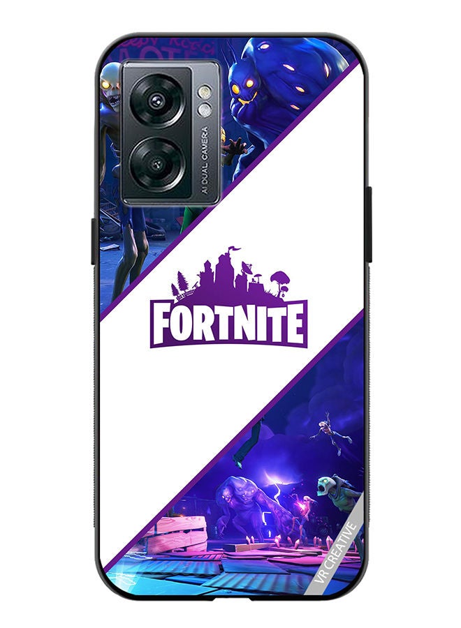 VR CREATIVE Protective Case Cover For OnePlus Nord N300 Fortnite Design Multicolour - Image 1