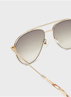 KENDALL + KYLIE Kelsey Aviator Sunglasses Kks4043G  - Image 2