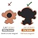 SUPINEEDO Fridge Magnets for Toddlers 13Animal Magnets for Kids Educational Baby Busy GiftStrong Full Back Refrigerator Magnets for Kids - Image 4