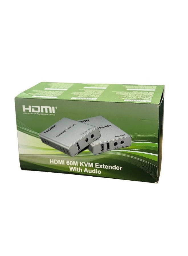 HDMI 60M KVM Extender with Audio - Image 3