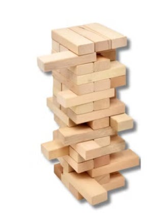The Original Wooden Classic Game - Fun Stacking Tower Game for All Ages - 54 High-Quality Solid Wooden Pieces - For More Than One Player - Perfect Gift for Kids and Adults (Suitable for Ages 6 and Up) - pzsku/Z1E50F86B8C2485ED56D5Z/45/1751360018/884ae18f-5f79-44ac-81be-c556b879f102