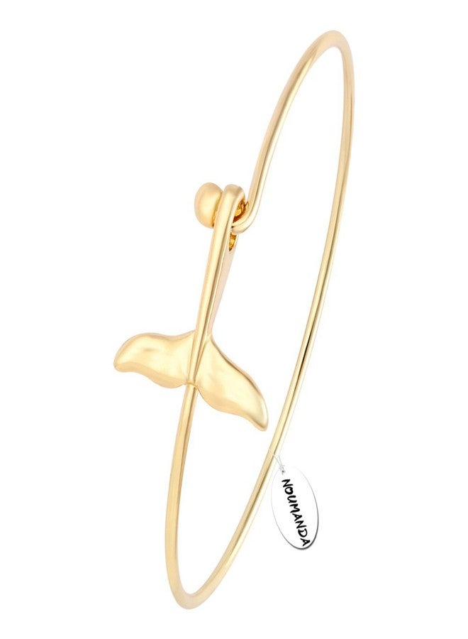 نوماندا سوار من مجوهرات نوماندا البحرية، سهل الفتح، بإبزيم على شكل ذيل حوت (ذهبي) - Image 1