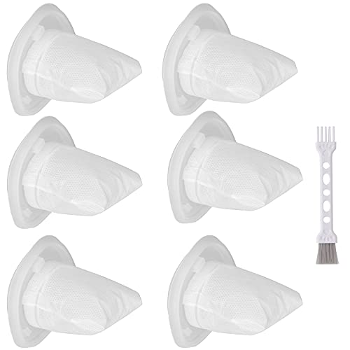 Tablenco HNVCF10 Replacement Filters, Compatible with Black and Decker Dustbuster Hand Vacuums HNVC215B10, HNV215B12, HNVC215BW52, HNVC115J06, HNVC115B22, HNVC220BCZ01, HNVC220BCP07 Filter (6 Pack) - Image 1