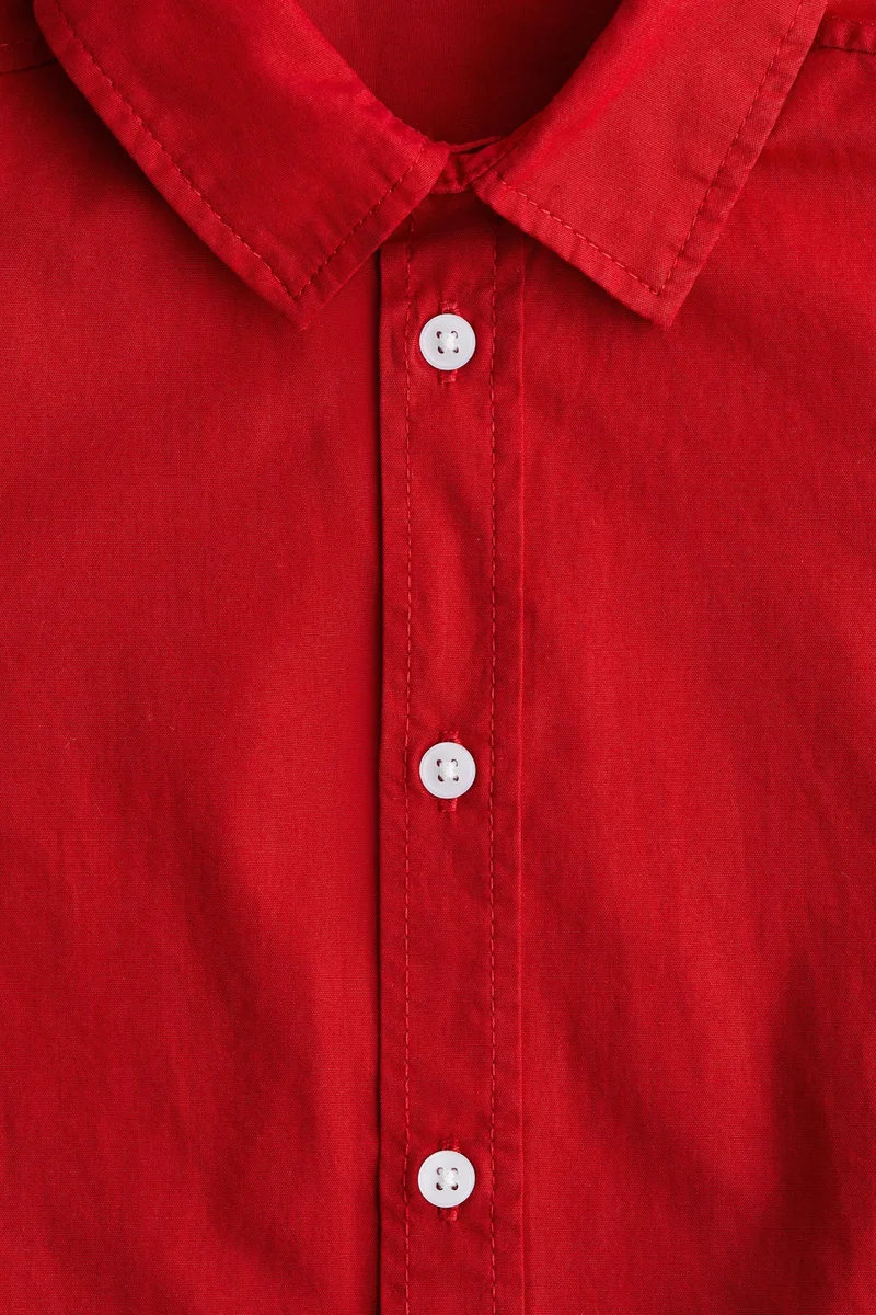 اتش اند ام قميص من القطن