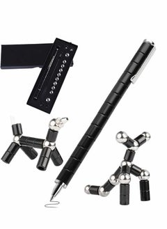 Magnetic Fidget Pen Set - Relaxation Magnetic Pen Toy with Multifunctional Metal Design