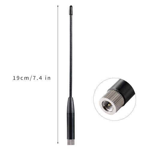 eifagur 10dBi Meshtastic 915MHz LoRa Soft Whip Antenna with SMA Male Connector for Heltec V3 Meshtastic LORA32 915MHz ESP32 LoRa OLED Board + IPEX Extension Cable Adapter（2 Sets）, Eifagur - Image 2