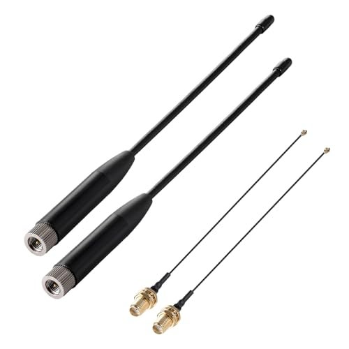 eifagur 10dBi Meshtastic 915MHz LoRa Soft Whip Antenna with SMA Male Connector for Heltec V3 Meshtastic LORA32 915MHz ESP32 LoRa OLED Board + IPEX Extension Cable Adapter（2 Sets）, Eifagur - Image 5