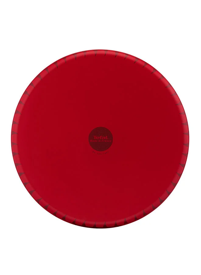 Tefal Les Specialistes Kebbe Non-Stick Coating Aluminum Heat Diffusion Easy Cleaning Red Made In France 34 Cm
