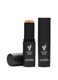 Younique Touch Stick Foundation | Velour | Medium to Full Coverage & Concealer | Velvet Finish | Squalane & Safflower Seed Oil Infused | For Smooth, Flawless Skin | Travel-Friendly Makeup Stick  - Image 1