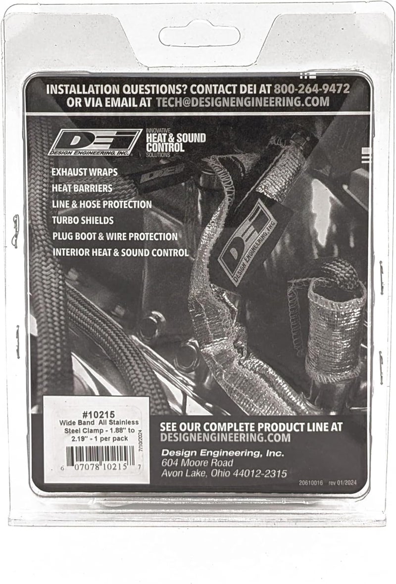 Design Engineering مشبك عادم واسع من الفولاذ المقاوم للصدأ بتصميم هندسي - Image 4