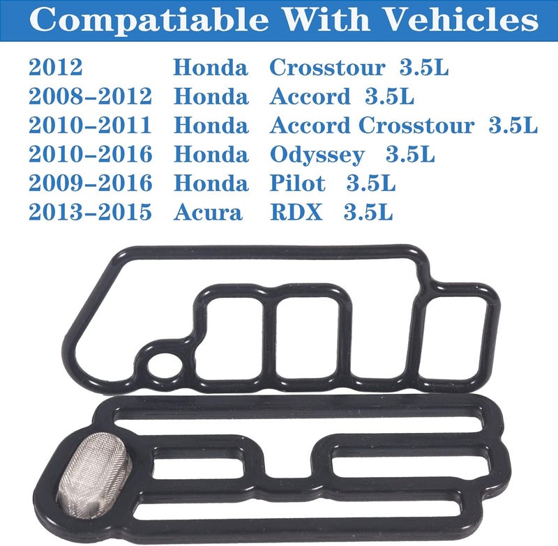 HIHIAV طقم حشوات صمام الملف اللولبي HIHIAV VVT VTEC - Image 2