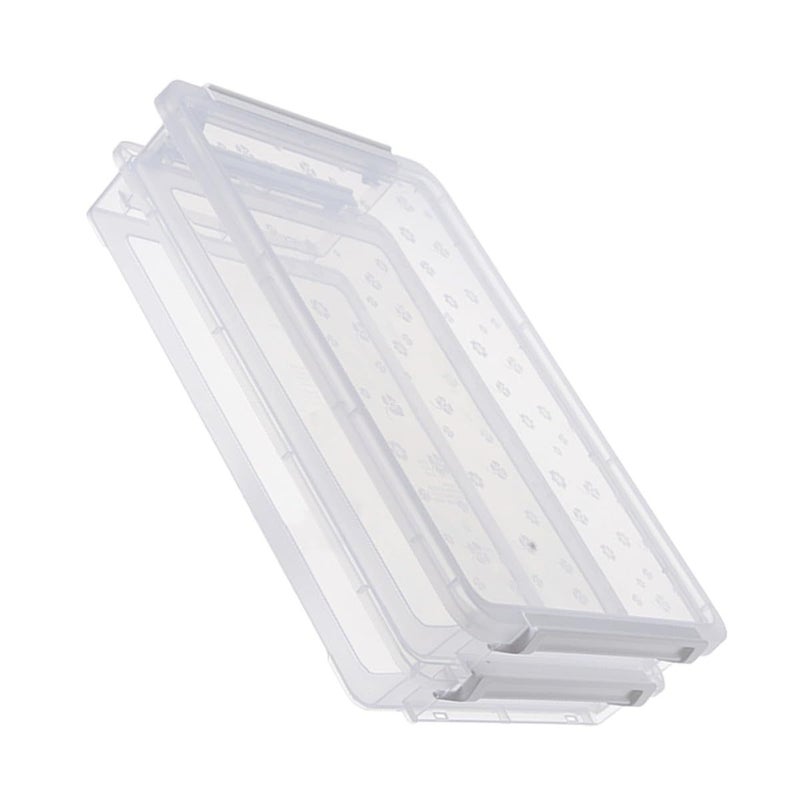 Stackable File Storage Box 2 Layer Pp Document Organizer 36 5x24 3x9cm Portable Paper Container - Image 2