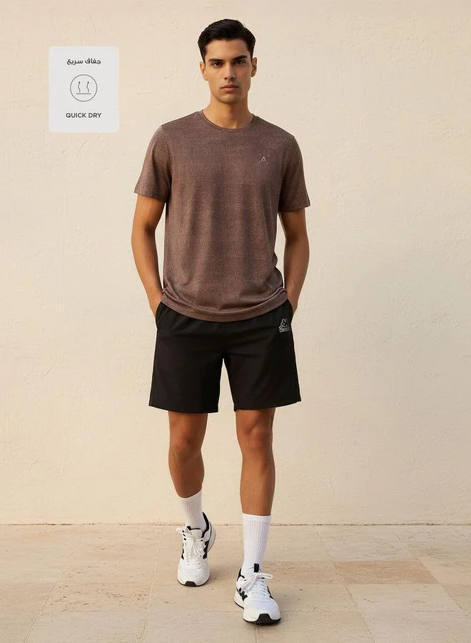 Splash Active  Men Core Performance 2 Way Stretch T shirt for Men | Best Price UAE