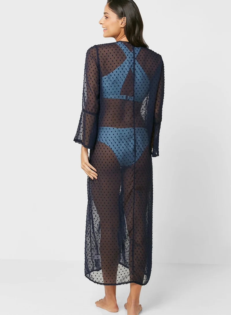 ELLA Tie Front Kimono