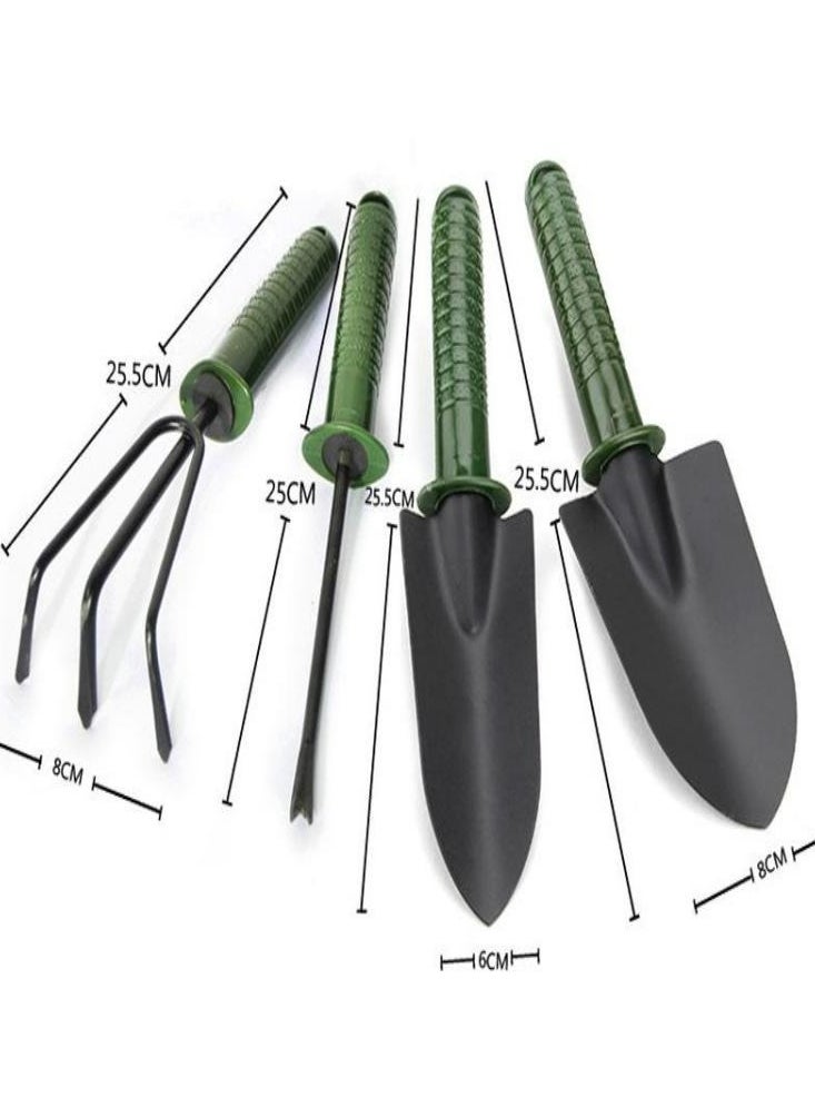 Oasisgalore - 4Pcs 25cm Garden Green Tool Set for Planting Transplant - Image 1
