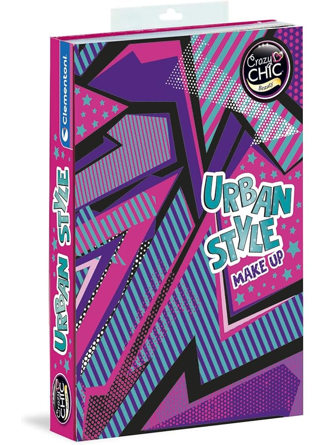 كلمينتوني مجموعة مكياج كريزي شيك على الطراز الحضري للفتيات من عمر 6 سنوات فما فوق - Image 1