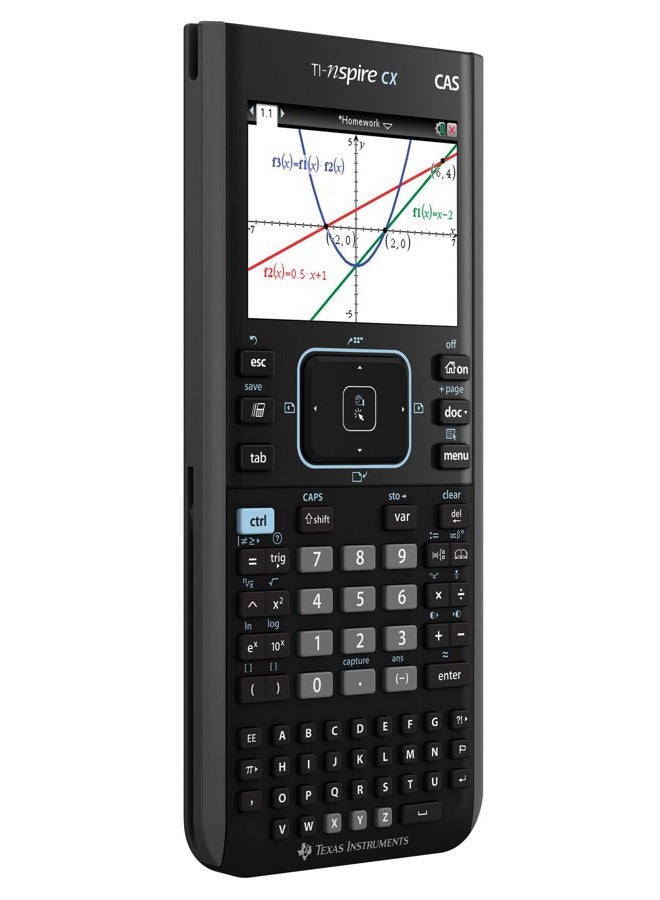 TEXAS INSTRUMENTS آلة حاسبة جرافية من تكساس إنسترومنتس نسباير CX CAS - Image 4