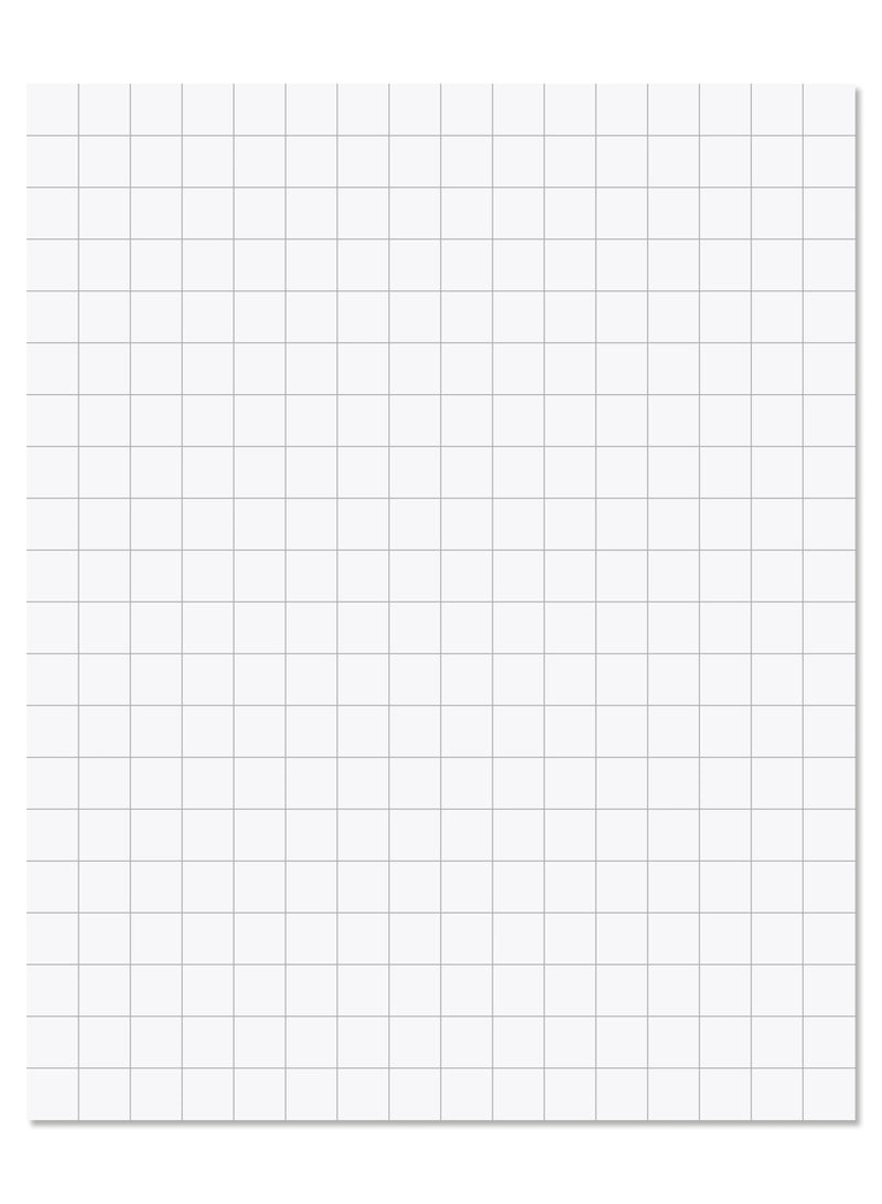 Psi 6-Piece A4 Size 10mm Square Lined Notebook 70 Sheets Per Book  - Image 3