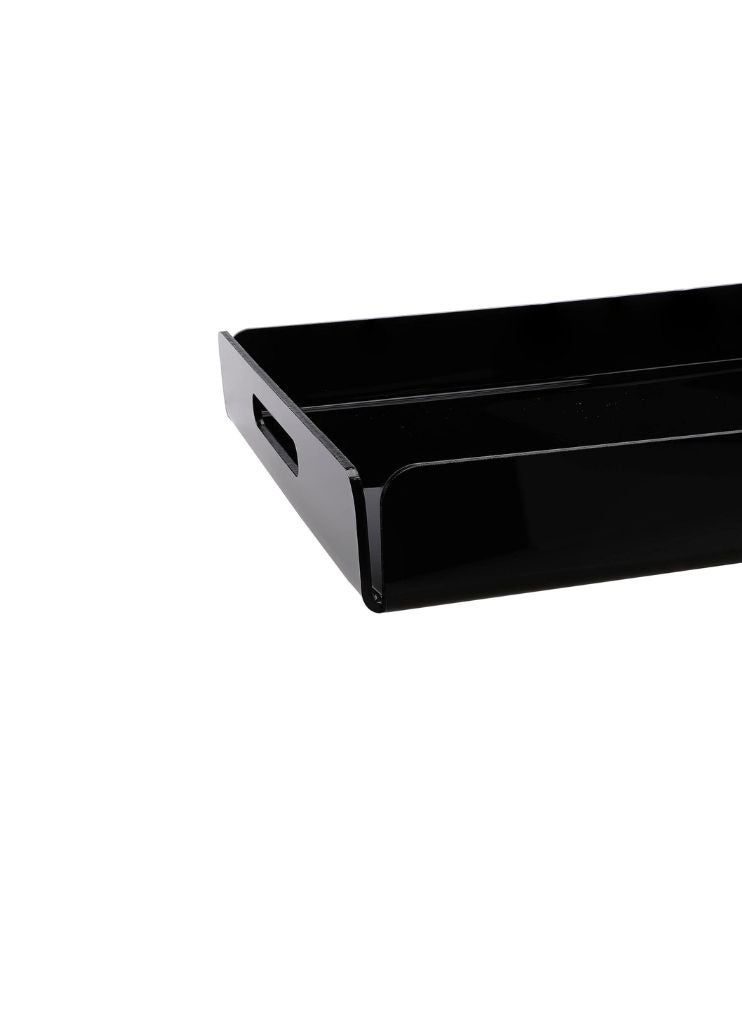 Garkoo – Luxury Acrylic Serving Tray – Size 20×30 cm – Durable Seamless Design with Handles – Open-Sided – Ideal for Hotels, Restaurants & Room Service - Image 5