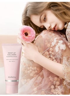 elishacoy Sleeping mask with special collagen to moisturize the skin from Elishacoy 50 ml  - Image 3