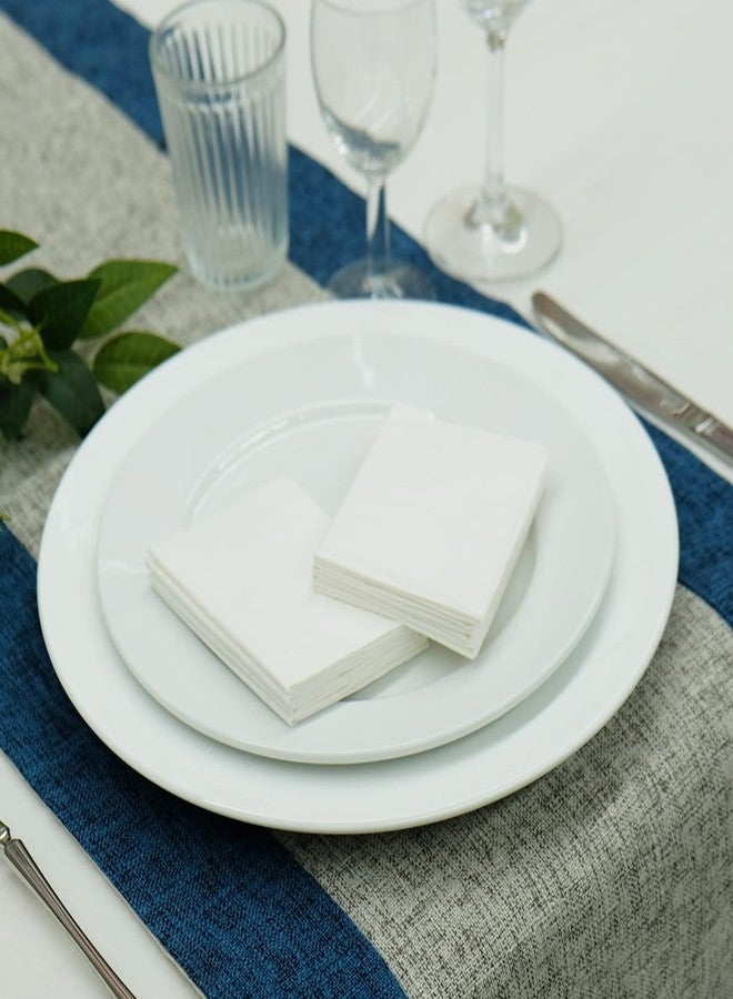 Fanxyware Star Shaped Origami Dinner Napkins in White (Disposable) - 12 Pack, 23" x 15", 3-Ply Paper - Style Name: Pop Gaze - Image 3