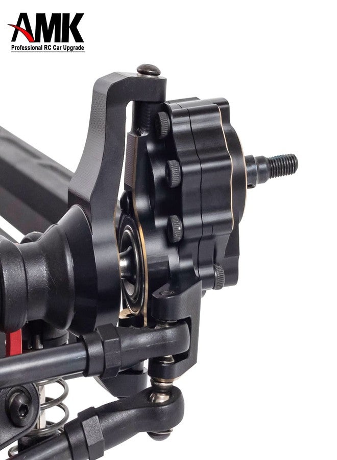 AMK كتل كاستر C-Hubs من النحاس الأصفر TRX4 غطاء تفاضلي من النحاس الأصفر وزن مضاد لمحور أمامي لسيارة 1/10 RC كراولر TRX6 TRX4 قطع ترقية (D 4-in-1) - Image 4