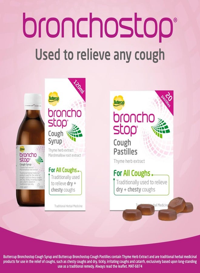 Bronchostop برونكوستوب 200 مل شراب زهرة الحوذان - Image 2