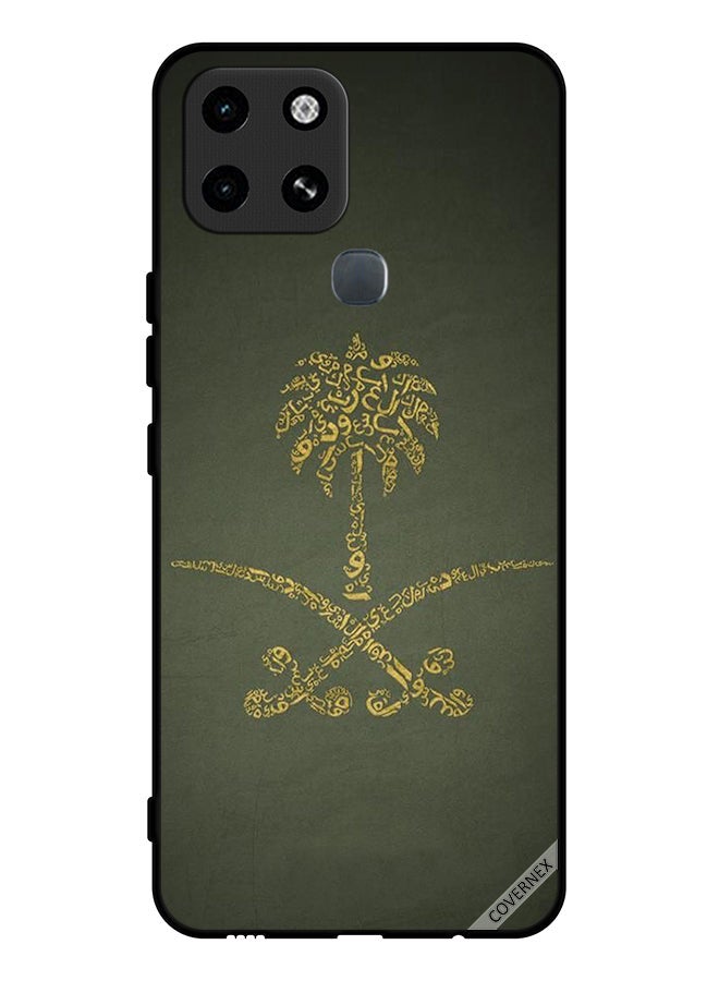 Covernex Protective Case Cover For Infinix Smart 6 Ksa National Sign Vintage - Image 1